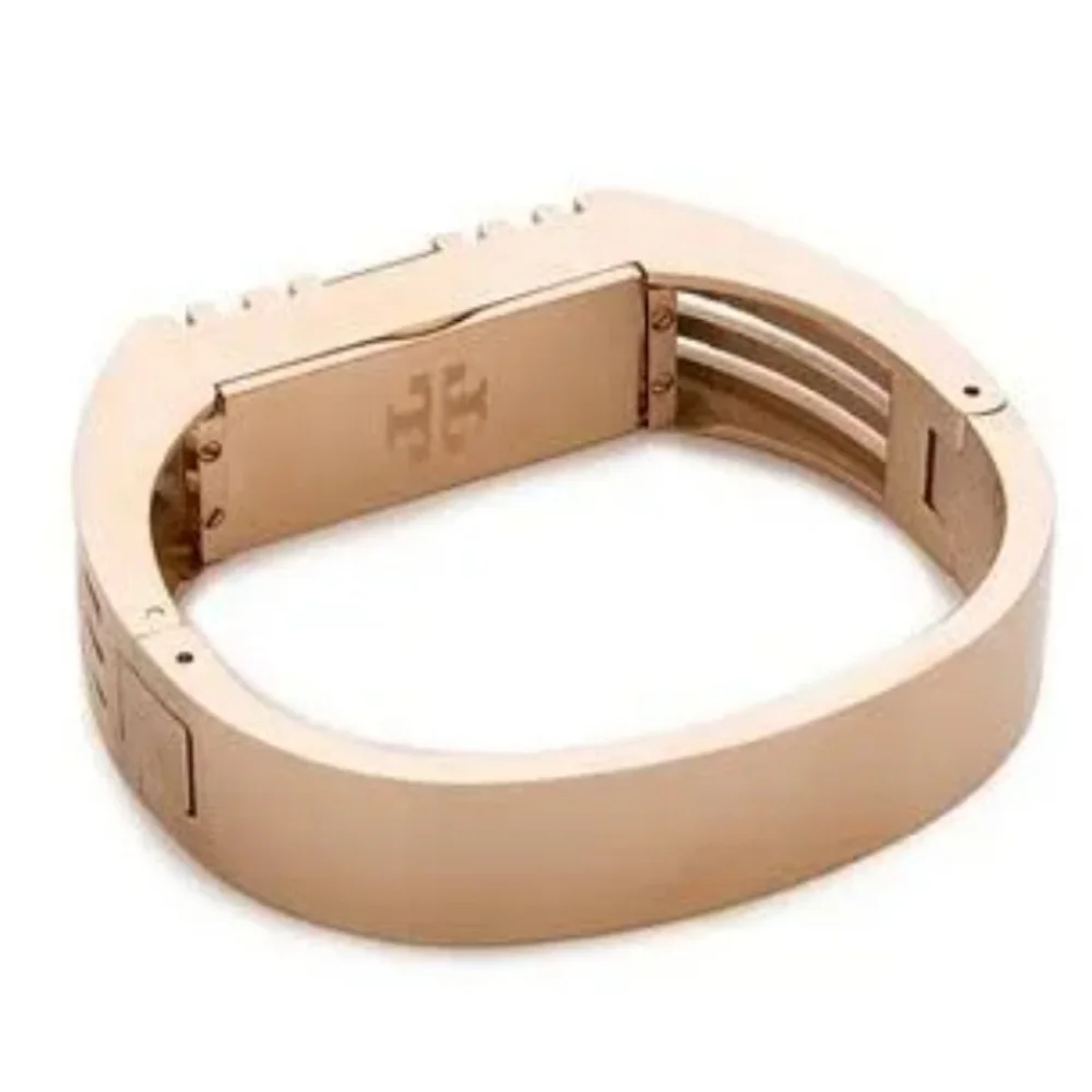 Tory Burch Fitbit Metal Hinged Bracelet